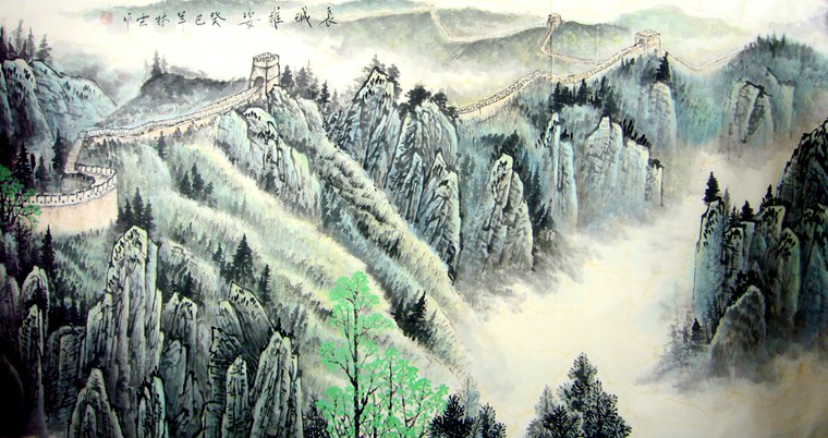 山水风景画